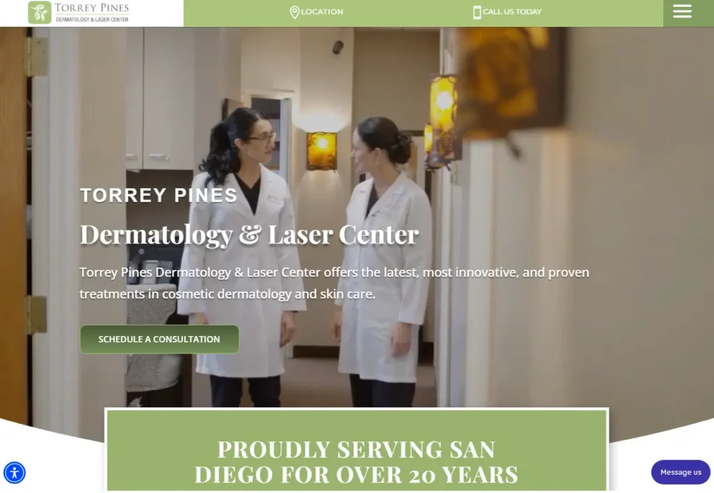 A company in USA providing dermatology services.