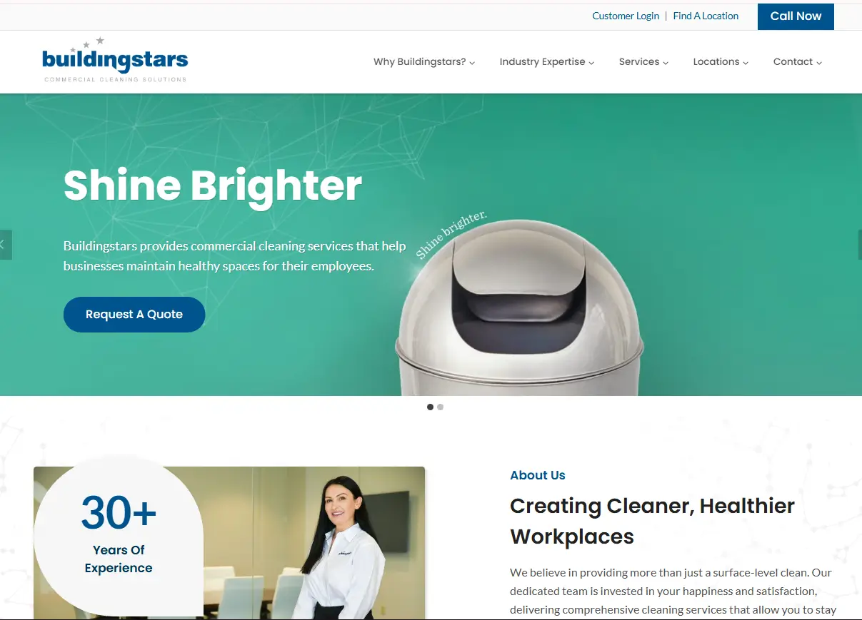 A company in USA providing Cleaning services.