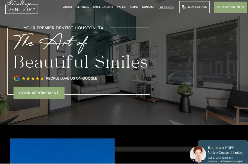 The Village dentistry providing dental services.